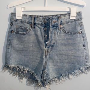 Jean shorts - never worn